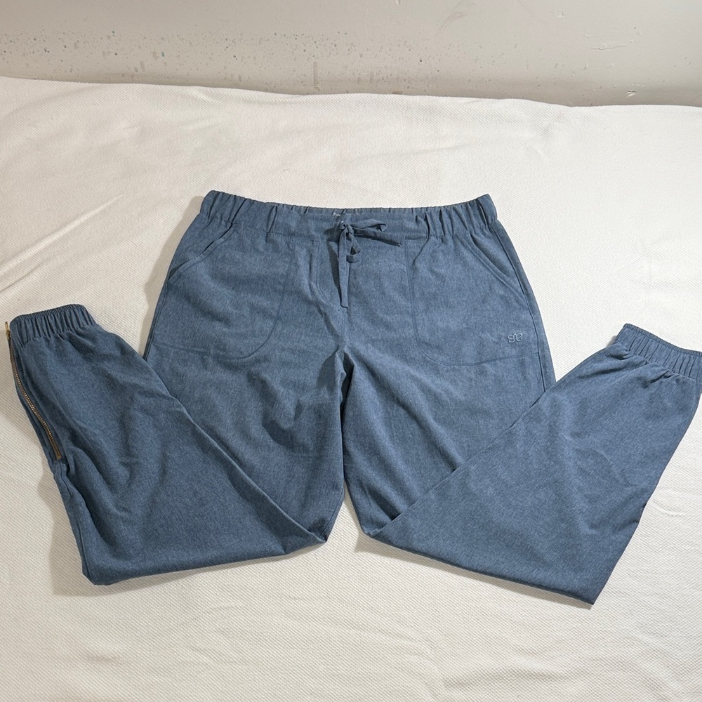 EUC Albion Fit Jet Setter French Blue Joggers